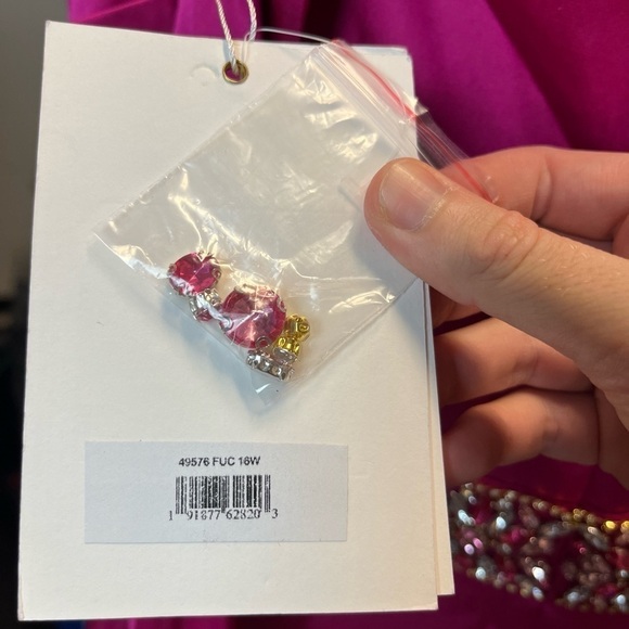 Mac Duggal 49576 High Slit One Shoulder Dress - Picture 12 of 13